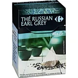Ceai Carrefour negru Earl Grey, rusesc, 20 plicuri