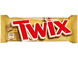 Baton Twix Twin invelit in ciocolata cu lapte 50 g