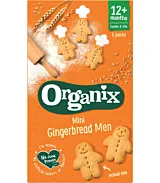 Organix - mini biscuiti ecologici (bio) cu ghimbir, 5x25g, 12+