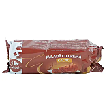 Rulada cu crema de cacao Carrefour Classic, 200 g