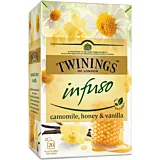 Ceai Twinings musetel, miere si vanilie 20 plicuri