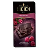 Ciocolata amaruie Heidi Dark cu zmeura 80 g