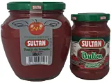 Pasta tomate Sultan 24% 580g borcan (+1 borcan bulion 190g 18%)