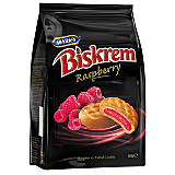 Biscuiti Biskrem cu umplutura de zmeura, 160g