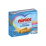 Biscuiti Nipiol, 6 cereale, 360g