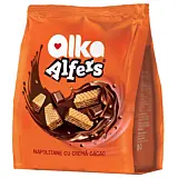 Alka Alfers Napolitane cu crema cacao 180 g