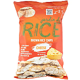 Chipsuri din orez brun integral Jardin du Rice cu aroma de branza 50g