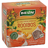 Ceai Belin Rooibos cu Portocale, 20 plicuri, 35g