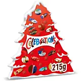 Calendar de Craciun cu bomboane de ciocolata Celebrations Tree Advent, 215g