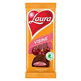 Ciocolata Laura cu crema de visine 92g