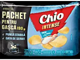 Chipsuri din cartofi Chio Intense cu sare de mare 190g