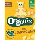 Biscuiti Organix organici mini cu cascaval Goodies +12 luni, 4x20g