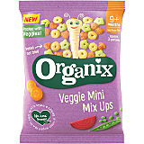 Snack mini mix din porumb cu legume Organix Bio, +9 luni, 15g