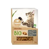 Snacks pisici Carrefour Bio, cu gust de peste, 50g