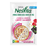 Gustare de ovaz Nestle Nestvita cu fulgi de grau copti, cu vitamine si minerale, coacaze, banana si zmeura 35g