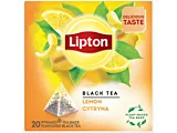 Ceai Lipton negru cu lamaie 20 plicuri