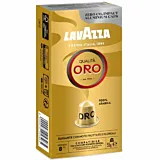 Cafea capsule Lavazza Qualita Oro, compatibile Nespresso, aluminiu, 10x5,7g