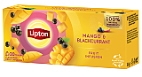 Ceai de mango si coacaze negre Lipton 20 plicuri