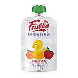 Piure pentru bebe Frulla Bio- organic cu mere si piersici +6luni 100g