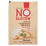 Drojdie instant Carrefour fara gluten pentru pizza 48 g