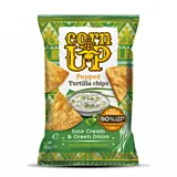 Tortilla chips Corn Up cu smantana si ceapa, fara gluten, 60g