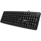 Tastatura SPKB-S62 Spacer, 104 taste, Negru
