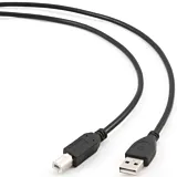 Cablu imprimanta Spacer SPC-USB-AMBM-6, 1.8m, USB 2.0, A-B, Negru