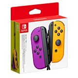Joy-Con Pair pentru Nintendo Switch Neon Purple & Neon Orange