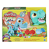 Set PlayDoh Dino Crew:T-Rex, 5 culori