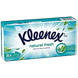 Batiste igienice uscate Kleenex Natural Fresh, 8 pachete