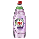 Detergent de vase Fairy Pure and Naturals Lavanda si Rozmarin, 650 ml