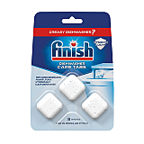 Detergent Finish tablete pentru curatat masina de spalat vase, 3 buc