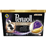 Detergent automat capsule, Perwoll Renew&Care Black, 18 bucati