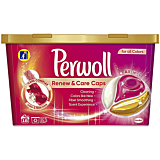 Detergent automat capsule, Perwoll Renew&Care Color, 18 bucati