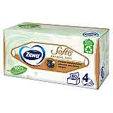 Servetele faciale Zewa Softis Natural Soft, 4 straturi, 80 bucati