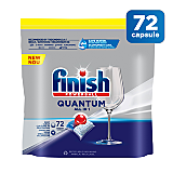 Detergent Finish Quantum All in 1 capsule pentru masina de spalat vase, 72 spalari