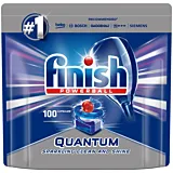 Detergent Finish Quantum pentru masina de spalat vase, 100 capsule
