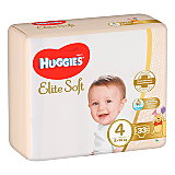 Scutece Huggies Elite Soft Jumbo Nr. 4, 8-14 kg, 33 bucati
