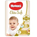 Scutece Huggies Elite Soft Jumbo Nr. 3, 5-9 kg, 40 bucati