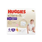 Scutece Chilotel Huggies Elite Soft, Pants Mega, nr. 6, 15-25 kg, 32 buc