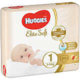 Scutece Huggies Elite Soft, nr. 1, 3-5 kg, 84 buc