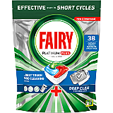 Detergent pentru masina de spalat vase Fairy Platinum Plus Deep Clean, 38 spalari