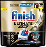 Detergent capsule pentru masina de spalat vase Finish Ultimate Plus, 25 spalari