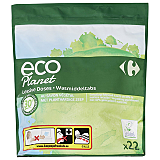 Detergent de rufe automat Carrefour Eco Planet 22 capsule