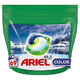 Detergent de rufe capsule Ariel All in One PODS Arctic Edition, 69 spalari