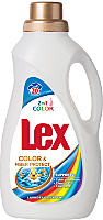 Detergent automat pentru rufe Lex 2in1 Color & Fiber Protect, 20 spalari, 1.1L