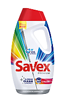 Detergent lichid Savex Premium Color, 40 spalari, 1.8 L