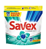 Detergent de rufe capsule Savex Fresh, 64 Capsule