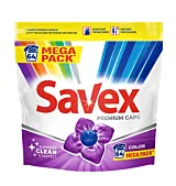 Detergent de rufe capsule Savex Color, 64 Capsule