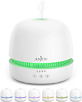 Difuzor aroma terapie Anjou AJ-ADA019, 300ml, LED 7 culori